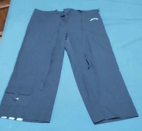 Pantalón Deportivo Capri Azul adidas Talle L Mujer