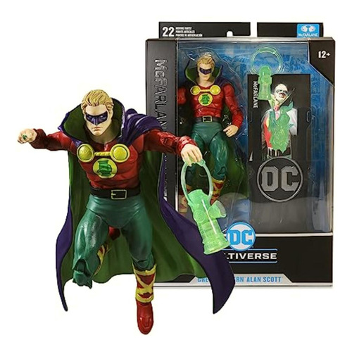 Mcfarlane Dc Designer Edition 7 Pulgadas Linterna Verde Alan