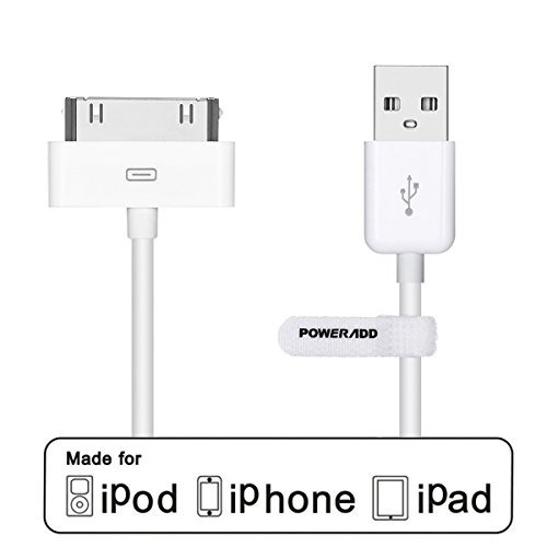 Cable De Datos/carga Poweradd 30 Pin, Usb, P/para iPhone 4/4