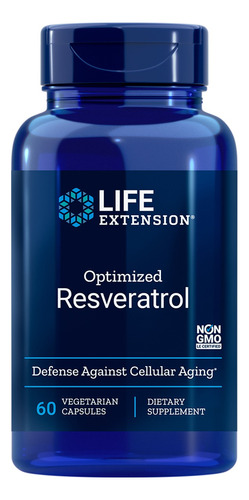 Optimized Resveratrol 250mg (60 Capsulas) Life Extension