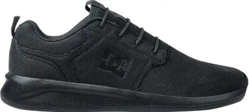 Tenis Comodo Casual Midway Dc Shoes 3bk Id 174461 Negro Imp