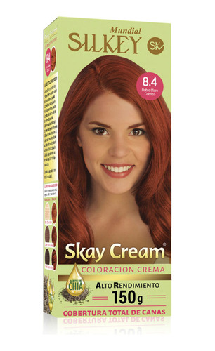 Silkey Kit Skay Cream 84 Rubio Claro Cobrizo 