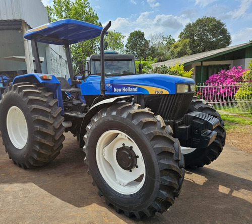 Trator New Holland 7630 Ano 2009