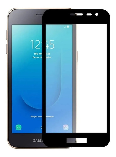 Imagen 1 de 1 de Vidrio Templado Full Glue Compatible Samsung Galaxy Linea J