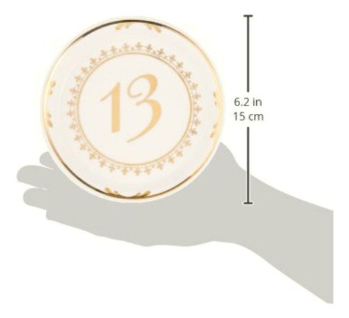 Kate Aspen Time (13-18) Números De Mesa Clásico Para