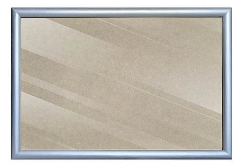 1 Marco De Madera Con Acrílico 60 X 85cm Todo Incluido Plata