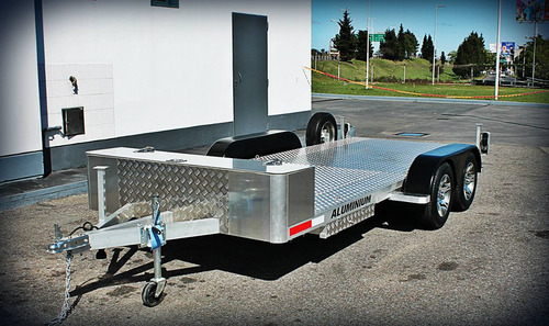 Trailer Aluminio Para Auto Mediano // Alutrail //
