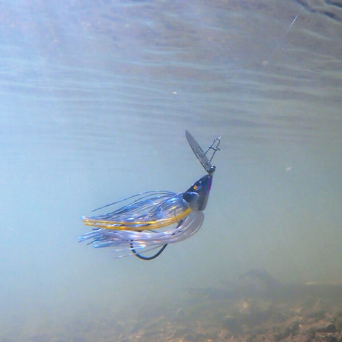 Señuelo Mustad Skatter Shad Blade Jig Wss608 Color Bb 3/8 Oz