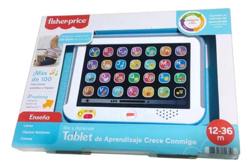 Fisher Price Ríe Y Aprende Tablet De Aprendizaje Azul Españo