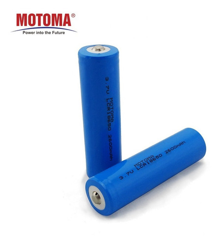 Imagen 4 de 6 de Pila Bateria Recargable 18650 Motoma 3.7v 2600mah Con Teton