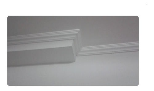 Imagem 5 de 10 de Moldura Rodateto Isopor C/ Acabamento Massa Mod 13 - 50mts