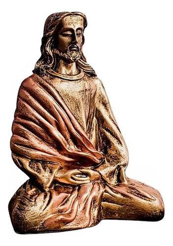 Jesus Meditando Estátua 21cm 28088