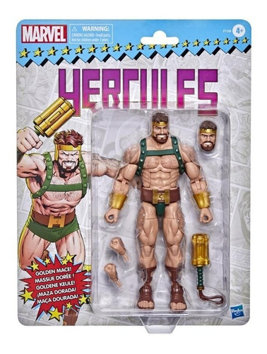 Figura Hercules W/golden Mace Marvel Comics