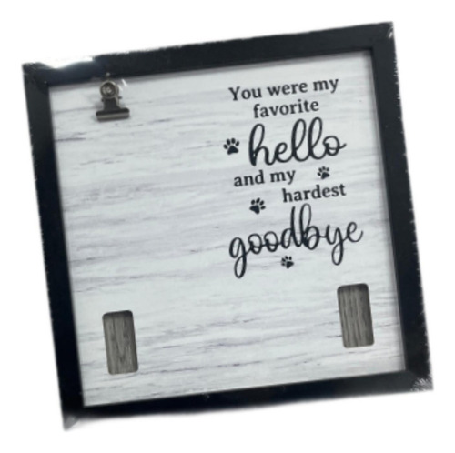 T Dog Cat Memorial Picture Frame Memorial Frame Con