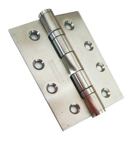Bisagra Municion 125 X 75 Acero Inoxidable Puerta Ref 3 Mm