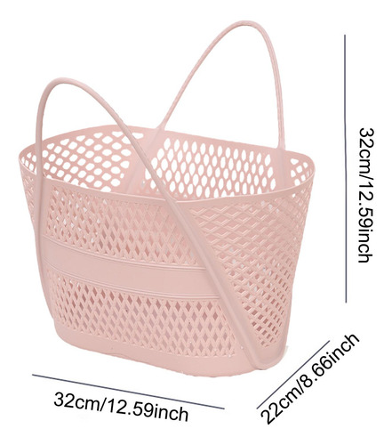 Cesta De Almacenamiento Para Baño, Organizador De Rosa