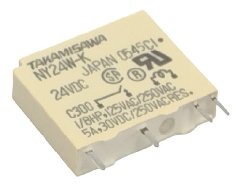 Relé Relay 5a 24vdc Takamisawa Ny24w-k 1-form-a(spst-no)