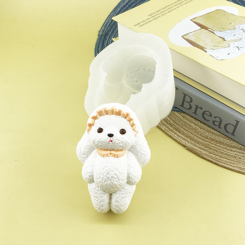 Molde De Silicona Para Muñecos De Peluche, Diseño De Conejo,