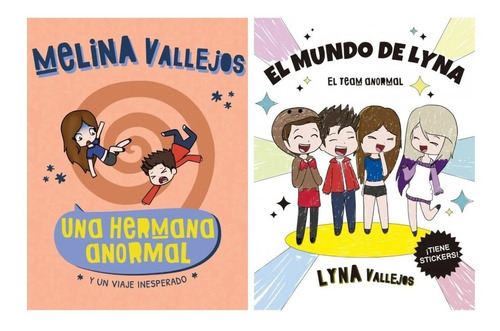 Hermana Anormal + Mundo De Lyna - Vallejos - 2 Libros