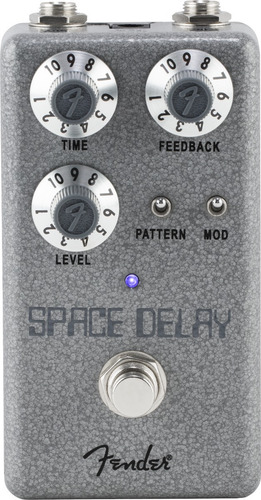 Pedal Fender Hammertone Space Delay Effect Color Metal