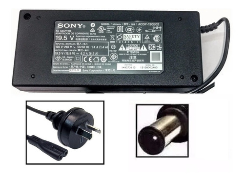 Fuente Cargador Original Tv Sony Vaio 19.5v 6.2a 120w