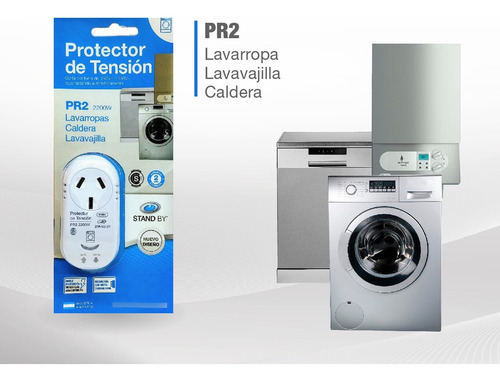 Toma Protector De Tensión Mini Pr2 10a 2200w Anthay