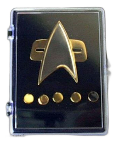 Set De Pins Comunicadores De Star Trek: Ds9 Y Voyager.