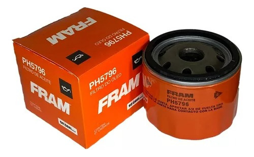 Filtro Aceite Fram Ph5796 Renault K4m Clio Kangoo Logan