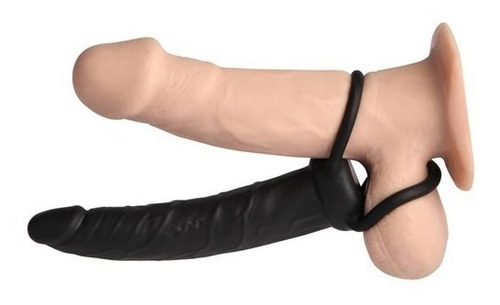 Imagen 1 de 4 de Dilatador 15cm Doble Penetración Silicone Fantansy Lovetoy
