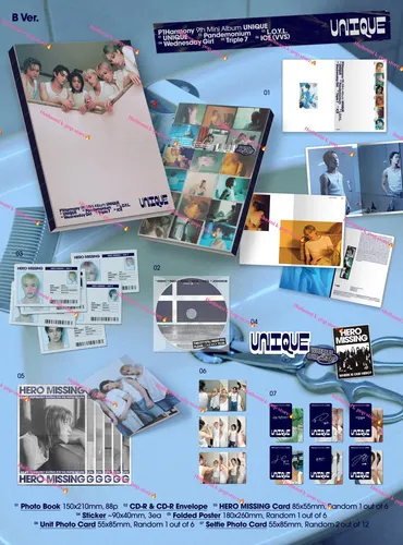 P1Harmony UNIQUE photobook ver.3形態セット×20 P1harmony - 9th Mini Album [unique] (photobook Ver.) (3pcs