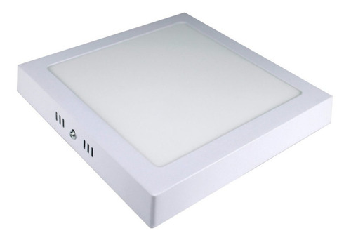 Plafon Led de Aplicar Cuadrado 18W Luz Fria Candela