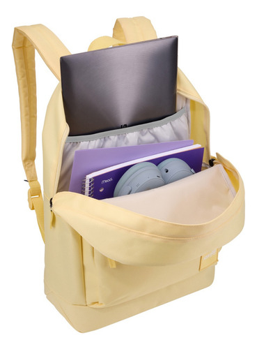 Mochila escolar Case Logic Commence Commence 15.6 colores Yonder Yellow Design Lisa de 24 litros