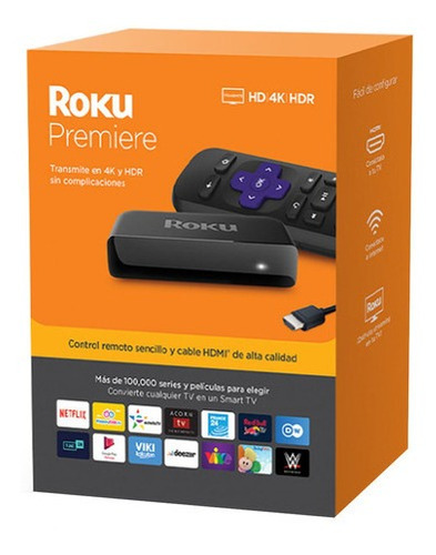 Imagen 6 de 12 de Roku Premiere 3920 estándar 4K negro