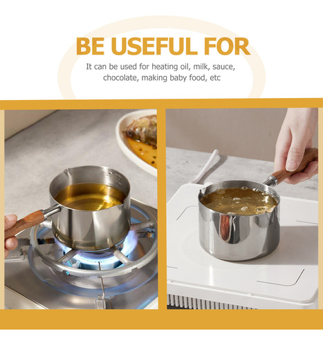 Olla Para Hervir Aceite, Sartén Con Aceite Caliente, Olla Pa