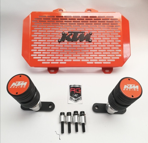 Defensas Duke 200 + Parrilla Radiador Ktm 200