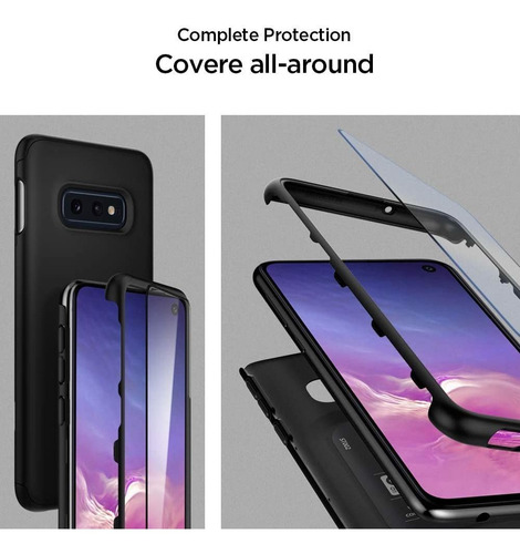 Spigen Thin Fit 360 Disenado Para Samsung Galaxy S10e Cas...