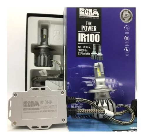 Kit Led Cree Ir100 H4 Alta Baja Juntas Peugeot Partner 504 