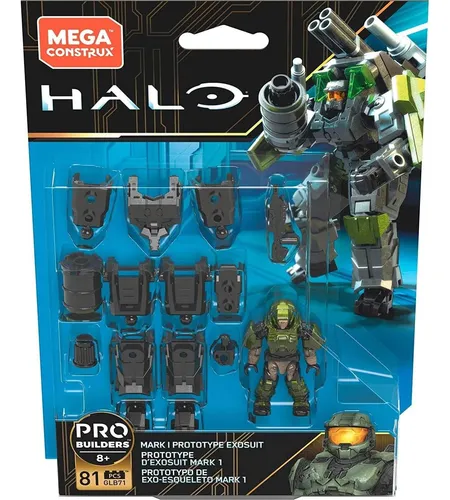 Exoesqueleto Mark I Prototype Mega Construx Con Figura