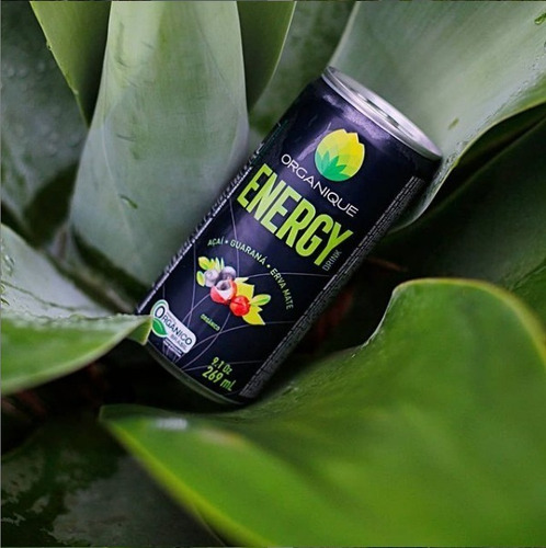 Imagem 3 de 6 de Kit 12 Latas - Energético Orgânico - Pure Energy - Organique