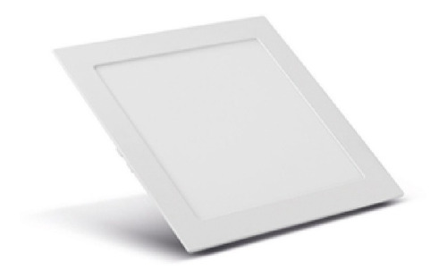 Placa Led 30cm Quadrada Embutir Teto 25w Luminaria Plafon