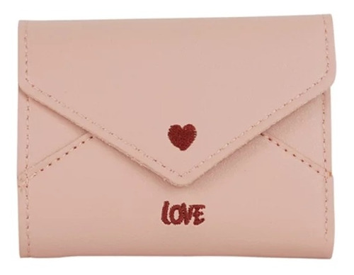 Billetera Para Mujer Love Diseño Carta