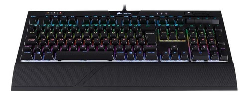 Teclado Mecânico Gamer Corsair Strafe Mk2 Rgb Mx Sl Abnt2 Cor de teclado Preto Idioma Português Brasil