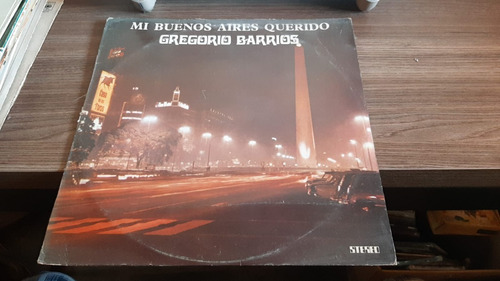 Lp Gregorio Barrios - Mi Buenos Aires Querido
