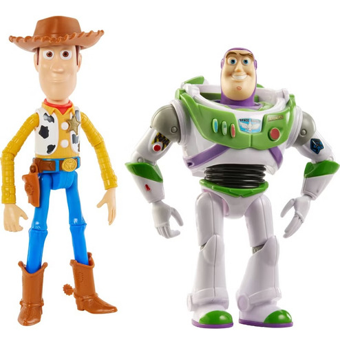 Buzz Y Woody De Pixar Toy Story 18cm Pizza Planet Adventure