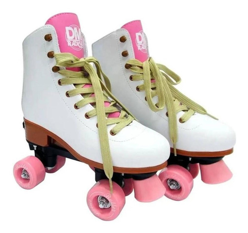 Patins Ajustável 4 Rodas Roller Lua G 39a42 60kg