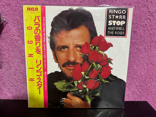 Ringo Staar Stop And Smell The Roses (edición Japonesa Lp)