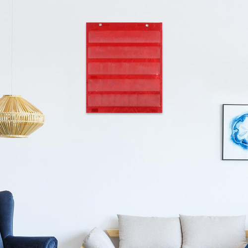 3 Tabla De Bolsillo Magnética De Aprendizaje De Rojo Rojo