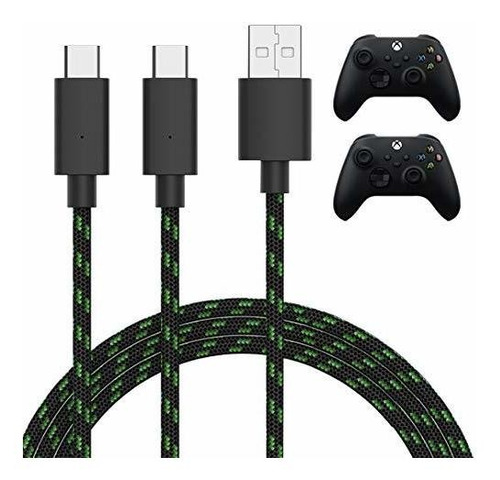 Cable De Carga Dual Para Xbox Series X/s 3 Metros Talkworks 