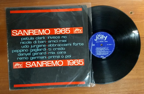 San Remo 1965 Disco Lp Vinilo