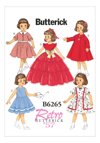 Butterick Patron Costura Diseño Retro Vestido Chamarra Para